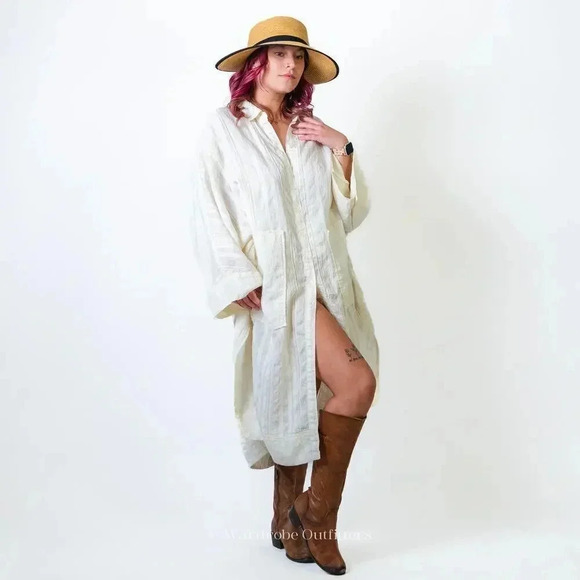Free People Oversized Dress Tunic - XS - Picture 12 of 16